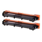 2 Black Laser Toner Cartridges to replace Brother TN241Bk non-OEM / Compatible