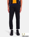 (£140 New with Tags) FRED PERRY Men Twill Chino Trousers Pants W28L L34 Slim-Fit