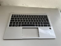 HP EliteBook x360 1020 G2 Keyboard L02471-091 Palmrest TOP COVER BL PVCY NORWAY