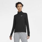 Nike Women's 1/2-zip Running Top Juoksuvaatteet BLACK/REFLECTIVE S