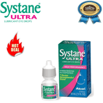 Systane Ultra Lubricant Eye Drops for Dry Eye Relief 10ml
