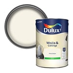 Dulux Walls and Ceilings Silk Emulsion Paint, Fine Cream, 5 Liters