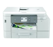BROTHER MFC-J4535DWXL All-in-One Wireless Inkjet Printer with Fax, Silver/Grey