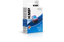 KMP H76 - färg (cyan, magenta, gul) - kompatibel - bläckpatron (alternativ för: HP 301XL, HP CH564EE)