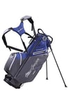 MACGREGOR Mactec 7 Series Water Resistant Golf Club Stand Bag Sac avec Support Hommes, Bleu Marine/Gris, Taille Unique