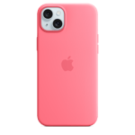 Apple Silikonskal med MagSafe till iPhone 15 Plus – rosa