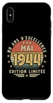 Coque pour iPhone XS Max Mai 1944 Cadeau Anniversaire Mai 1944 80 ans Homme Femme