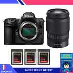 Nikon Z8 + Z 24-200mm f/4-6.3 VR + 3 SanDisk 64GB Extreme PRO CFexpress Type B + Ebook 'Devenez Un Super Photographe' - Hybride Nikon