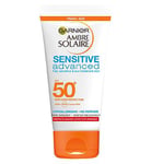 Ambre Solaire Mini Sensitive Hypoallergenic Sun Protection Cream SPF50+ 50ml Travel