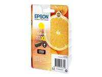 Epson 33XL - 8.9 ml - XL - gul - original - blister - bläckpatron - för Expression Home XP-635, 830 Expression Premium XP-530, 540, 630, 635, 640, 645, 830, 900
