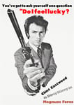 Dirty Harry Vintage Movie Poster 1970s Film Advertising ART Print Clint Eastwood (A3)