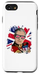 Coque pour iPhone SE (2020) / 7 / 8 Couronnement du roi Charles III 2023 Nouveau roi UK