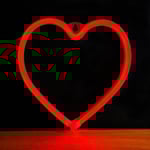 Neon-skylt - Hjärta