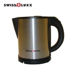Swiss Luxx Low Wattage Cordless 1L Stainless Steel Camping Caravan Kettle 4022