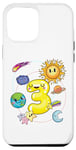 Coque pour iPhone 12 Pro Max 3rd Birthday Kids Outer Space 3 Years Old Planet Party