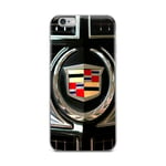 Phone Case Compatible for iPhone 11 Pro Max Cases Scratch-Resistant Shock Absorption Cover Cadillac Logo Emblem Crystal Clear