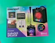 Intempo Tempo Bluetooth Karaoke Speaker with Microphone and Stand SS2