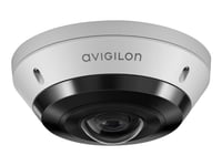 Avigilon H5a 12.0W-H5a-Fe-Do1-Ir - Nätverkskamera Med Panoramavy - Fisköga - Vandalsäker/Vädersäker - Färg (Dag&Natt) - 12 Mp - 3008 X 3008 - Fast Iris - Fast Lins - Ljud - Lan 10/100 - Mjpeg, H.264, H.265 - Dc 12 V / Poe Plus Class 4
