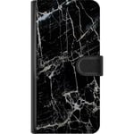 Samsung Galaxy A16 5G Plånboksfodral Marmor Svart