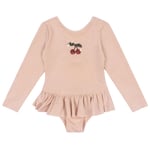 Konges Sløjd Jade Långärmad Baddräkt Evening Sand | Rosa | 5-6 years