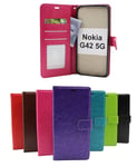 Crazy Horse Wallet Nokia G42 5G (Svart)