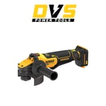 DeWalt DCG409N 18V XR FlexVolt 125mm Advantage High Power Angle Grinder Body Onl