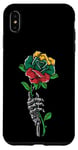 Coque pour iPhone XS Max Rose de Lituanie avec squelette drapeau lituanien Racines Souvenir