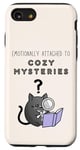 iPhone SE (2020) / 7 / 8 Emotionally Attached to Cozy Mysteries | Crime Reading Cat Case