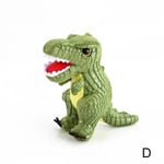 Tyrannosaurus Plush Toy Childrens Anime Dinosaur Keychain D Green