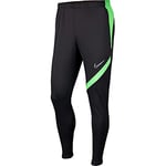 Nike Academy Pro Knit Pant Kpz Pantalons Enfant Anthracite/Green Strike/(White) FR: M (Taille Fabricant: M)