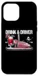Coque pour iPhone 15 Pro Max Drink And Driver Balle De Golf Tee Vert Handicap Driver Golf