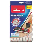 2x Vileda Ultramax Mop Replacement Pad 2-Pack Refill Microfibre Microactive Head