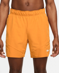 Nike NIKE Court Dri-FIT Advantage Orange 7 tum - Mens (XS)
