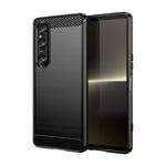 tectTech Sony Xperia 1 VI TPU-skal Brushed, Svart