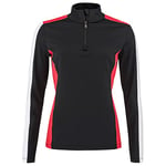 HEAD Women's Aster Midlayer Women Undershirt, Black/Red, M UK