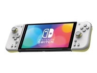 HORI Split Pad - Spelkontroll - gul, ljusgrå - för Nintendo Switch, Nintendo Switch OLED