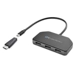 Cable Matters Triple 4K DisplayPort Splitter (Triple Monitor Mini DisplayPort Hub) to 3-Port DisplayPort 1.4 Enabled for 8K and 4K 120Hz HDR - Compatible with Windows Only