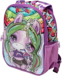 KARACTERMANIA Poopsie Slime Surprise Rainbow-Dual Backpack Small, Multicolour, 0