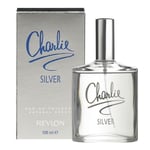 2 X REVLON CHARLIE SILVER EDT SPRAY BRAND NEW BOXED (TWO PIECES)