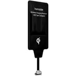 kwmobile Récepteur Qi USB-C - Récepteur de Charge Sans Fil - Adaptateur Universel Chargeur à Induction - Compatible avec Samsung Hua
