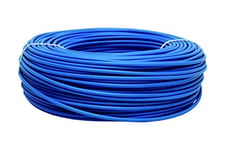 Rouleau de Câble Électrique de 100 m | H07V-K | Section 1 x 6 mm2 | Couleur Bleue
