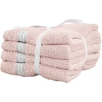 Gant Home Premium Håndklær 30x30 cm 4-pk, Pink Embrace Organisk bomull