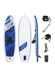 Bestway Hydro-Force Sup Oceana Convertible Stand Up Paddle Board Set With Hand Pump And Travel Bag (10Ft)