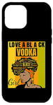 iPhone 12 Pro Max Black Independence Day - Love a Black Vodka Girl Case