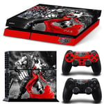 Kit De Autocollants Skin Decal Pour Console De Jeu Ps4 Corps Entier Manette One Piece, T1tn-Ps4-7415