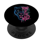 Les amoureux de Roar of the Wild Panther PopSockets PopGrip Interchangeable