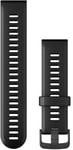 Armband Garmin Forerunner 935/945 silikon svart/grå