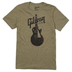 T-paita Gibson Les Paul Tee Olive Medium