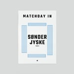 Sønderjyske Fodbold Plakat Stadion 50x70 cm -  - str. ONESIZE