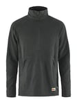 Fjallraven 87055-030 Vardag Lite Fleece M Sweatshirt Men's Dark Grey Size XL